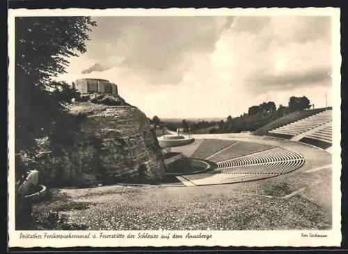 AK Annaberg, Deutsche Freikorpsehrenmal und Feierstätte der Schlesie auf dem Annaberge