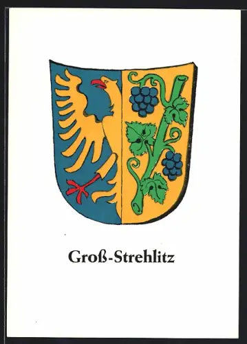 AK Gross-Strehlitz, Stadtwappen