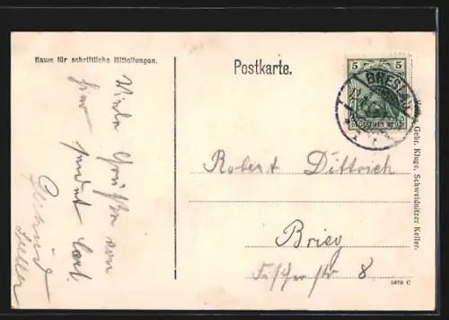 AK Breslau, Bauernsaal im Schweidnitzer Keller, Inh. Gebr. Kluge