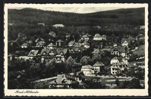 AK Bad Altheide, Ortsansicht aus der Vogelschau