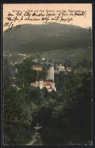AK Reinerz, Blick auf Bad Reinerz und das Schmelzetal