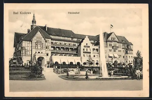 AK Bad Kudowa, Kurhotel Fürstenhof
