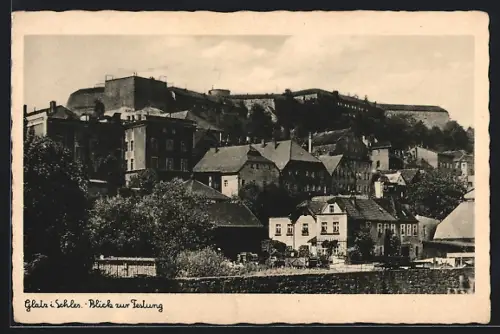 AK Glatz, Blick zur Festung