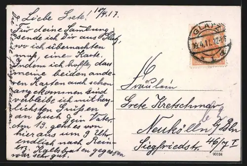 AK Glatz, Partie an der Neisse