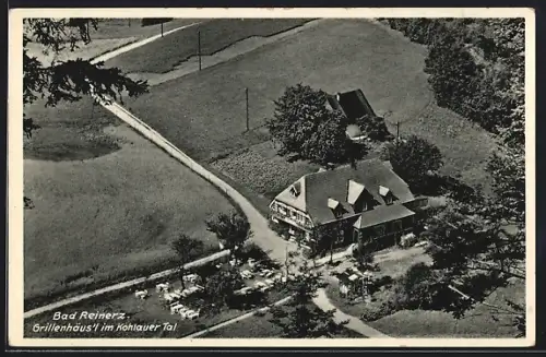 AK Bad Reinerz, Grillenhäus`l im Kohlauer Tal
