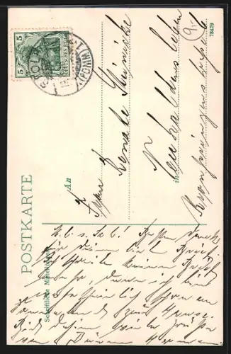 AK Stolp, Rathaus, Totalansicht