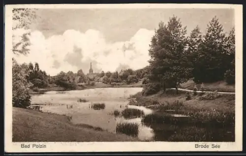 AK Bad Polzin, Partie am Brode See