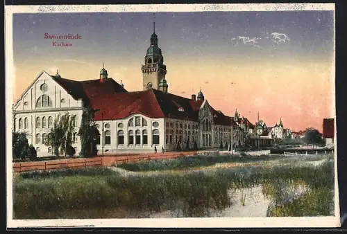 AK Swinemünde, Kurhaus, Totalansicht