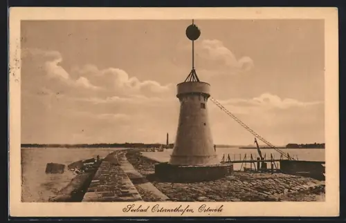 AK Osternothafen, Ostmole mit Bake