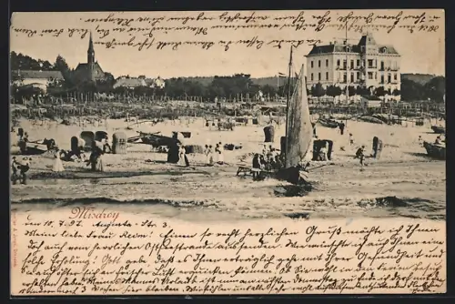 AK Misdroy, Strandpartie