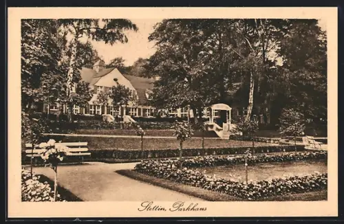 AK Stettin, Partie am Parkhaus