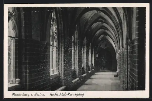 AK Marienburg i. Westpr., Hochschloss-Kreuzgang