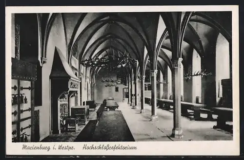 AK Marienburg i. Westpr., Hochschlossrefektorium