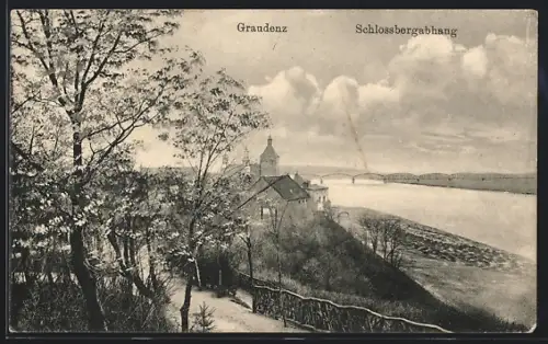 AK Graudenz, Schlossbergabhang