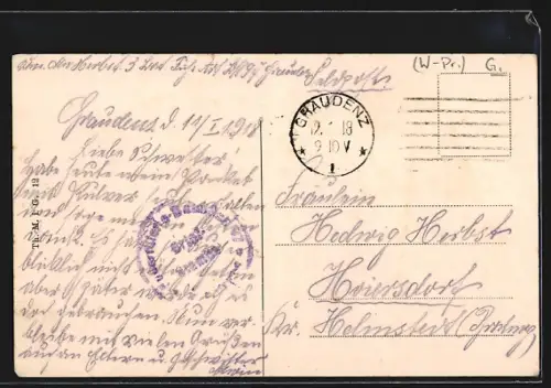 AK Graudenz, Schlossbergabhang