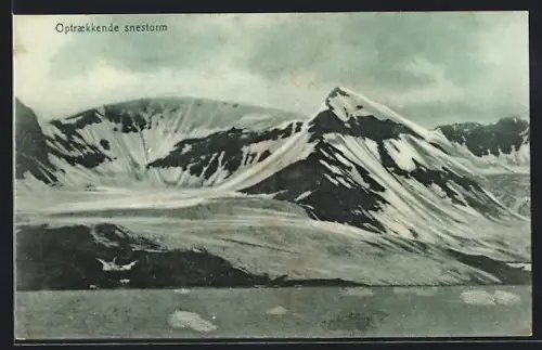 AK Norge, Optraekkende snestorm