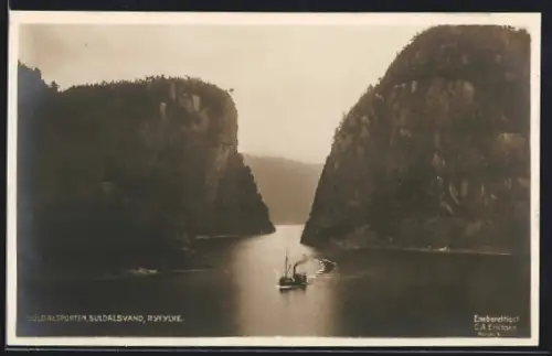 AK Suldalsporten /Ryfylke, Suldalsvand