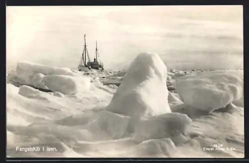 AK Norge, Fangstskib i isen