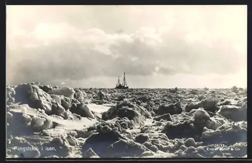 AK Norge, Fangstskib i isen