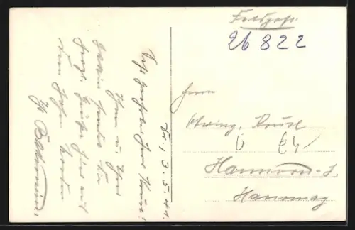 AK Drammen, Ortsansicht mit Kirche