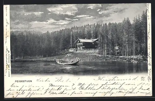 AK Peisestuen, Teilansicht mit Nadelwald