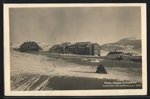 AK Finse, Stasjon og Hotellet