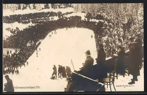 AK Holmenkollen, Holmenkolrendene 1915