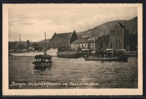 AK Bergen, Walkendorfstaarn og Haakonshallen