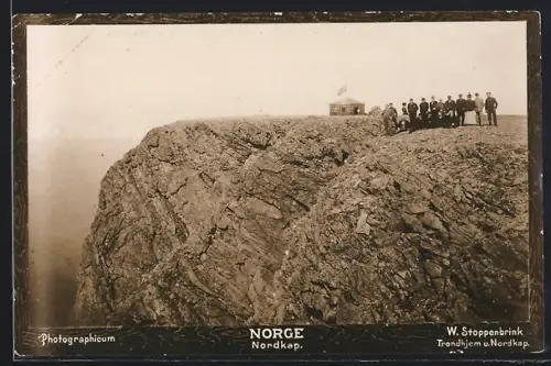 AK Nordkap, Hochfläche des Nordkaps mit Steilküste