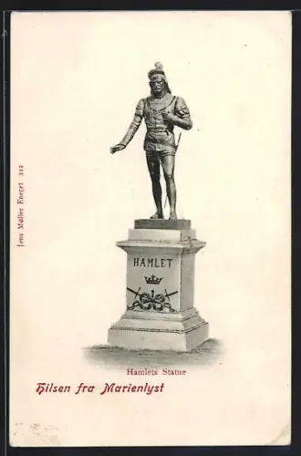 AK Marienlyst, Hamlets Statue