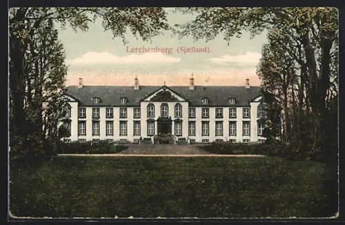 AK Lerchenborg /Sjaelland, Panorama