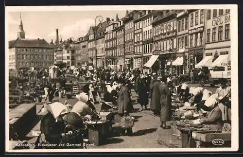AK Kobenhavn, Fiskekoner ved Gammel Strand