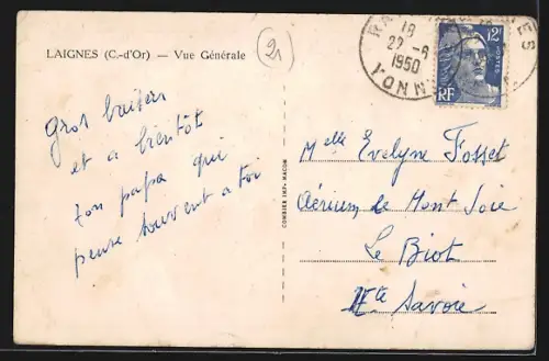 AK Laignes /C.-d`Or, Vue Générale