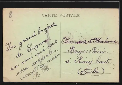 AK Laignes /Côte-d`Or, Le Monument commémoratif