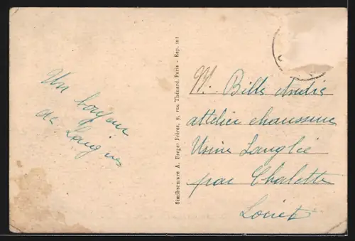 AK Laignes, Vue sur la rivière