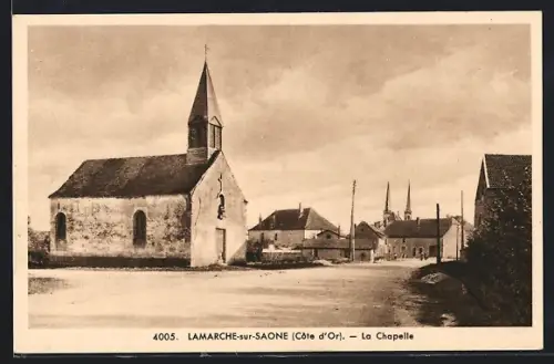 AK Lamarche-sur-Saone /Côte-d`Or, La Chapelle