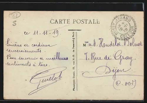 AK Lucenay-le-Duc /Côte-d`Or, L`Etang et le Vieux Moulin