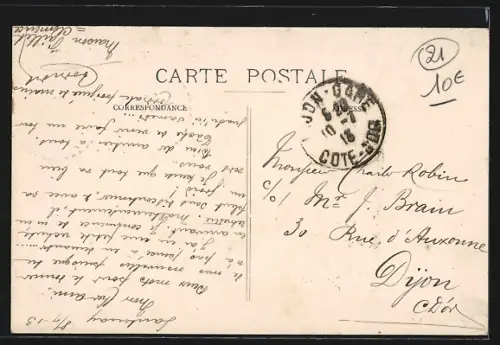 AK Lantenay, Château de Lantenay, Le Belvédère