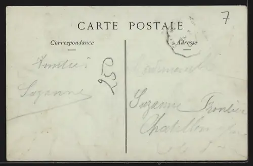 AK Is-sur-Tille, Pont du Chemin de Fer au Transit