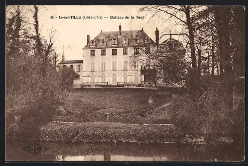 AK Is-sur-Tille /Côte-d`Or, Château de la Tour