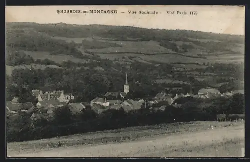 AK Grosbois-en-Montagne, Vue Générale