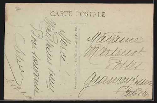 AK Grosbois-en-Montagne, Vue Générale