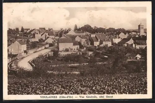 AK Voulaines /Côte-d`Or, Vue Générale, Côté Ouest