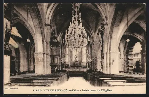 AK Vitteaux /Côte-d`Or, Intérieur de l`Eglise