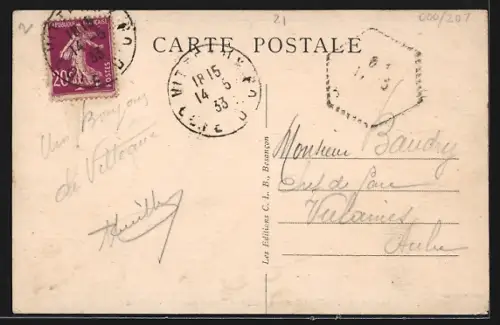 AK Vitteaux /Côte-d`Or, Intérieur de l`Eglise