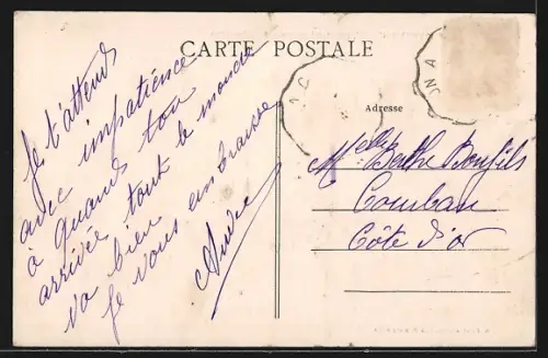 AK Veuxhaulles /Côte-d`Or, Chatelet mit Kühen