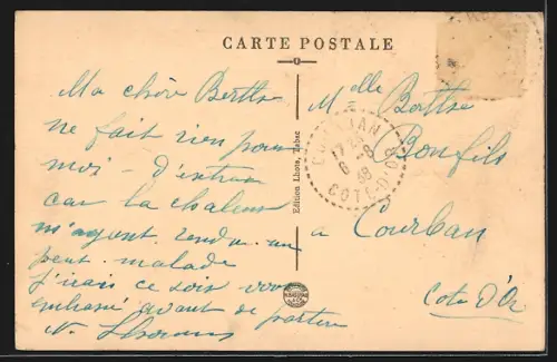 AK Vanvey-s-Ource /Côte-d`Or, Entrée par Châtillon