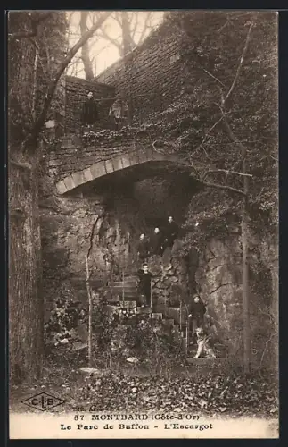 AK Montbard /Côte-d`Or, Le Parc de Buffon, L`Escargot