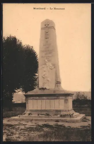 AK Montbard, Le Monument