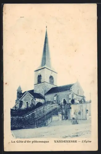 AK Vandenesse /Côte-d`Or, L`Église